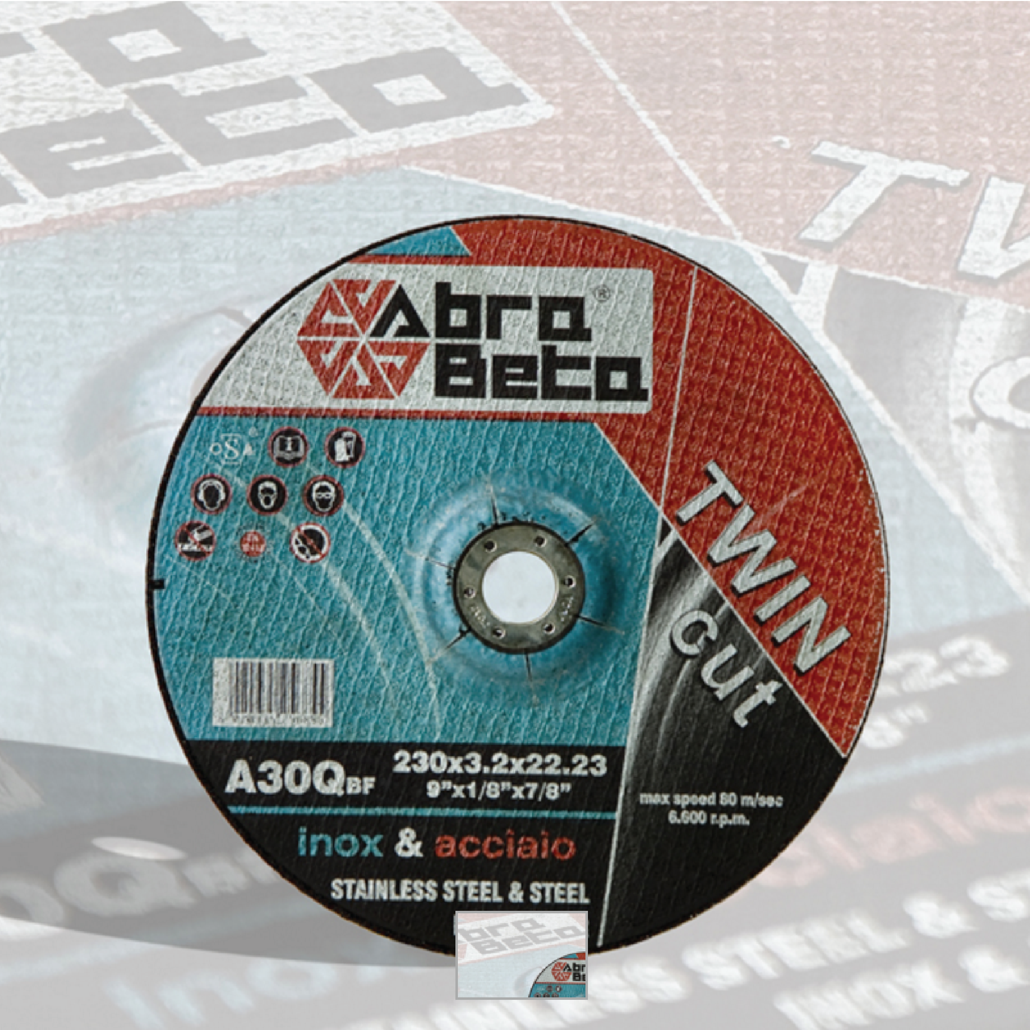 Twin Cut Steel & Stainless Steel Discs - Abrasive Wheels